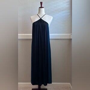 Banana Republic Factory Coral Midi Dress size Small